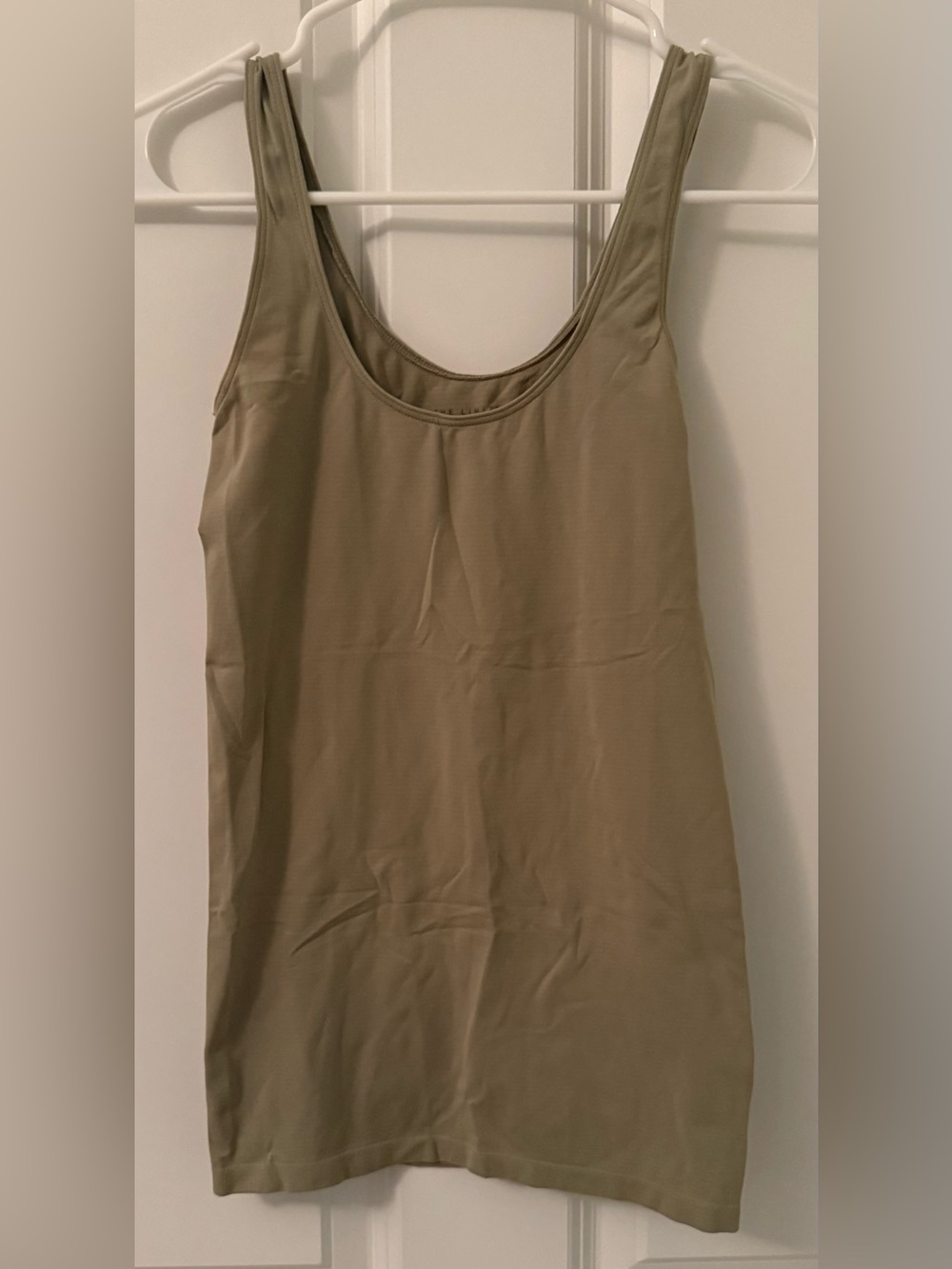 The Limited Olive Scoop-Neck Camisole
